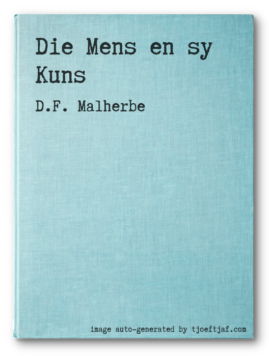 Die Mens en sy Kuns