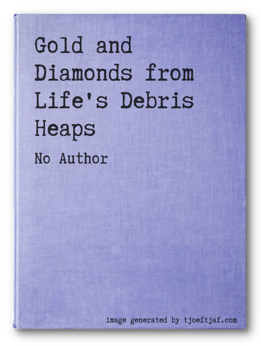 Gold and Diamonds from Life's Debris Heaps