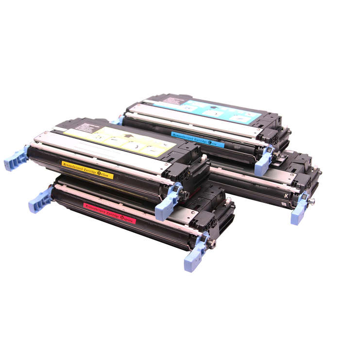 HP 643A *Value Pack* Remanufactured Toners (Q5950/1/2/3)