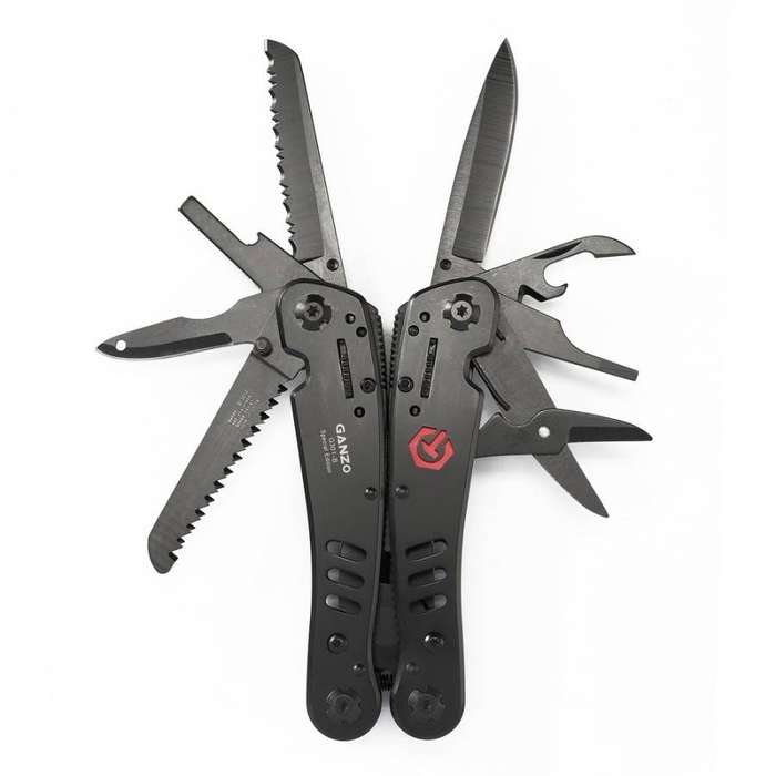 Ganzo G301B 440C MultiTool 26-in-1 105mm for Outdoor Use