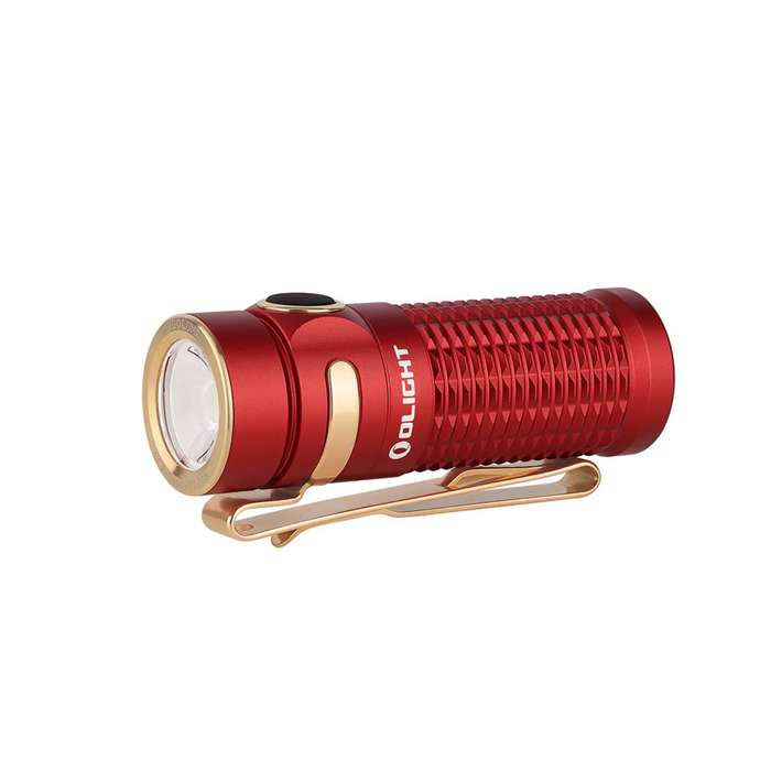 Olight Baton 3 Premium 1200LM 166m Rechargeable Red Flashlight