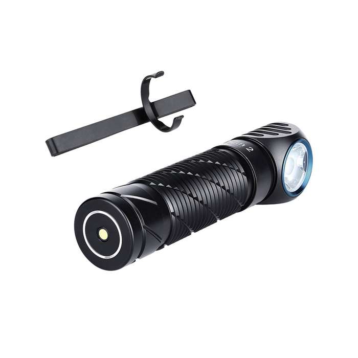 Olight Perun 2 Kit 2500 Lumen 166m Throw Rechargeable Headlamp with Headband