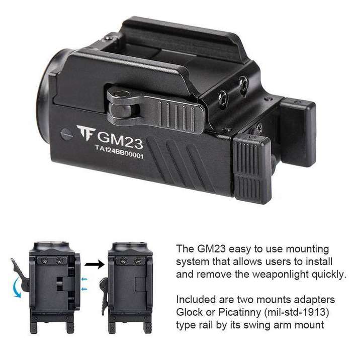 TrustFire GM23 800 Lumen 90m Pistol Light