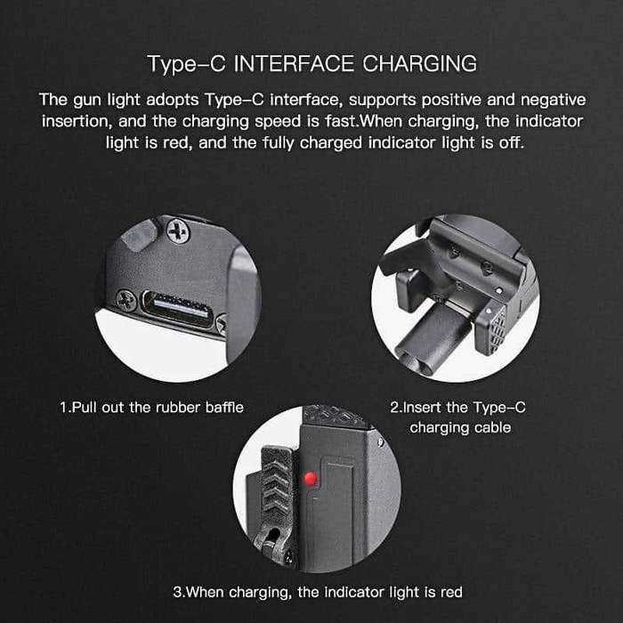 Velvo Prone L1 800 Lumen 90m Pistol Light