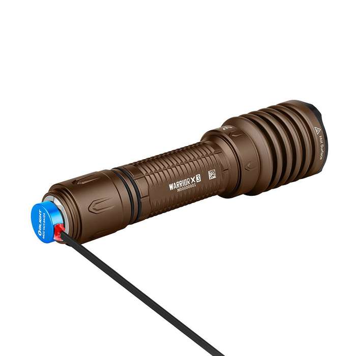 Olight Warrior X 3 2500 Lumen 560m Throw Rechargeable Tactical Flashlight Black