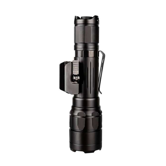 TrustFire R8 Pistol Light - 1800 Lumens, 350m Throw, Tactical Rail Mount Flashlight