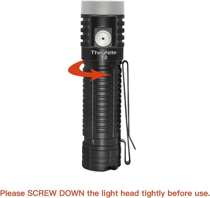 Thrunite T2 3757LM 158m Throw Rechargeable EDC Flashlight NW