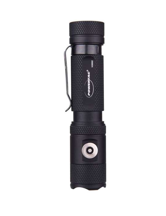 Powertac Tradesman M6-G3 2030 Lumen 330m Throw Rechargeable EDC Flashlight Black