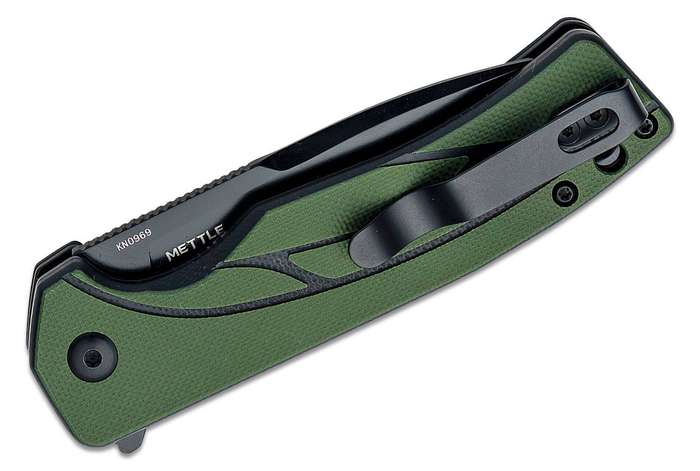 Olight Mettle Green Oknife 3.24-Inch 154CM Folding Knife for EDC