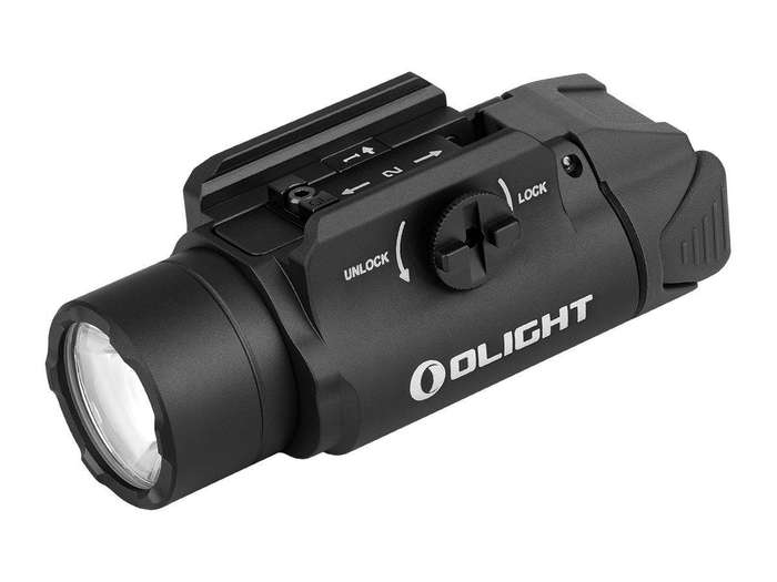 Olight PL-3R 1500 Lumen Rechargeable Tactical Light 205m Black