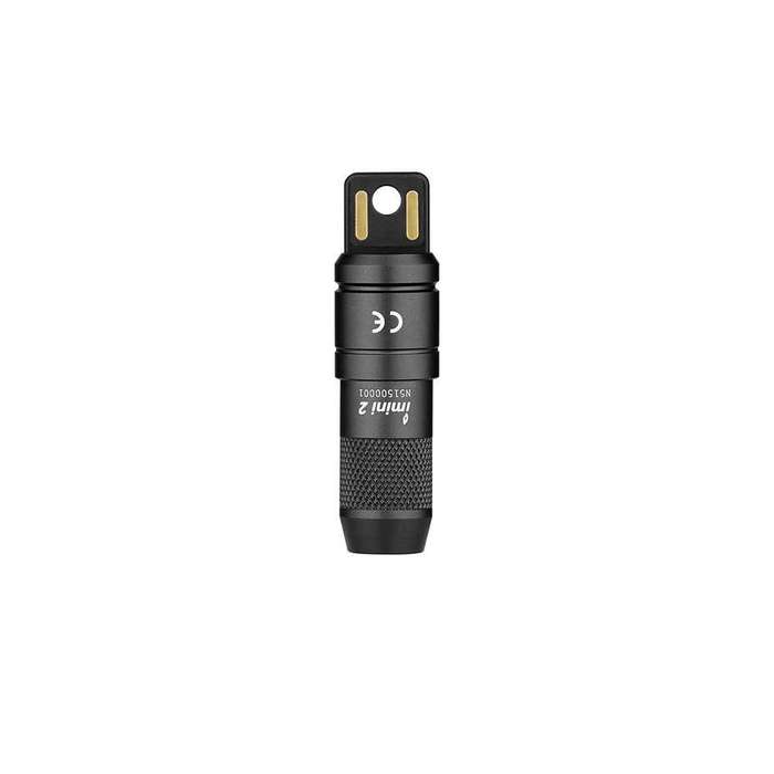 Olight iMini 2 50 Lumen Rechargeable Keychain Flashlight with USB Plug