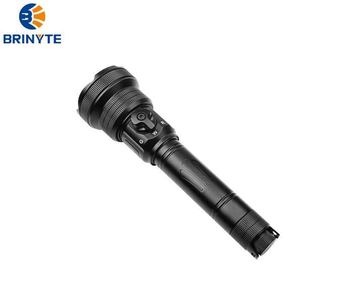 Brinyte T28 Artemis 650lm 525m Throw Flashlight for Hunting