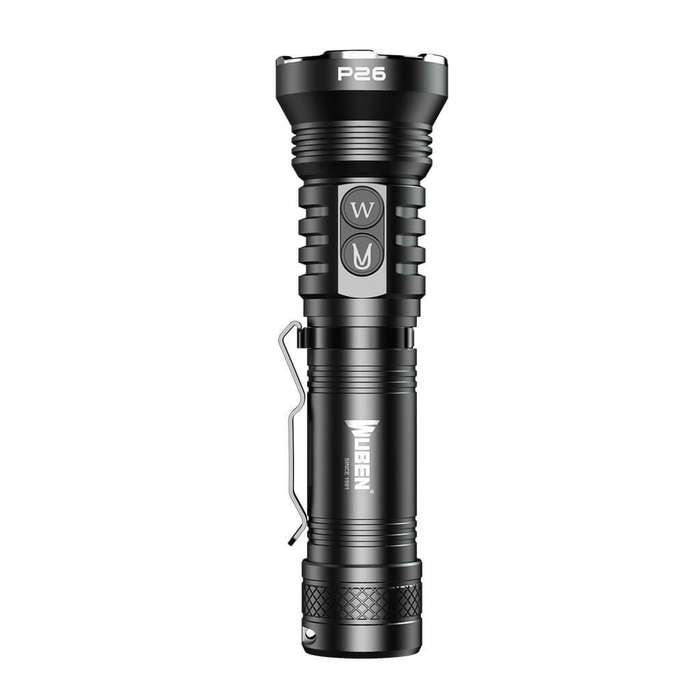 WUBEN P26 2-in-1 UV White Flashlight 500 Lumen 150m