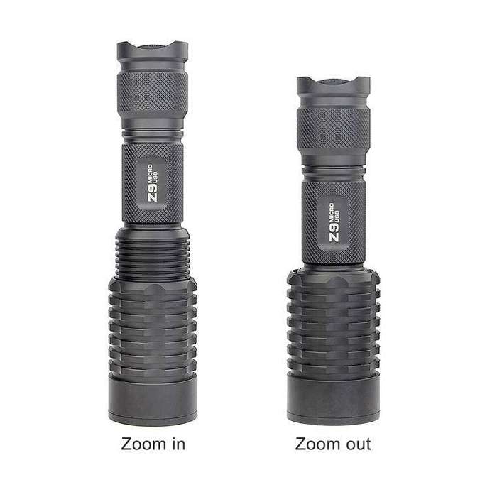TrustFire Z9 Zoom 600 Lumen 260m Flashlight