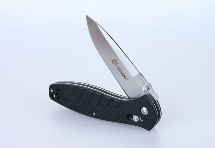 Ganzo G738 440C Folding Knife G10 Handle 210mm EDC Tool