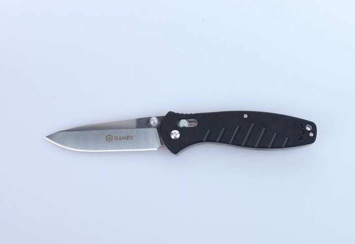 Ganzo G738 440C Folding Knife G10 Handle 210mm EDC Tool
