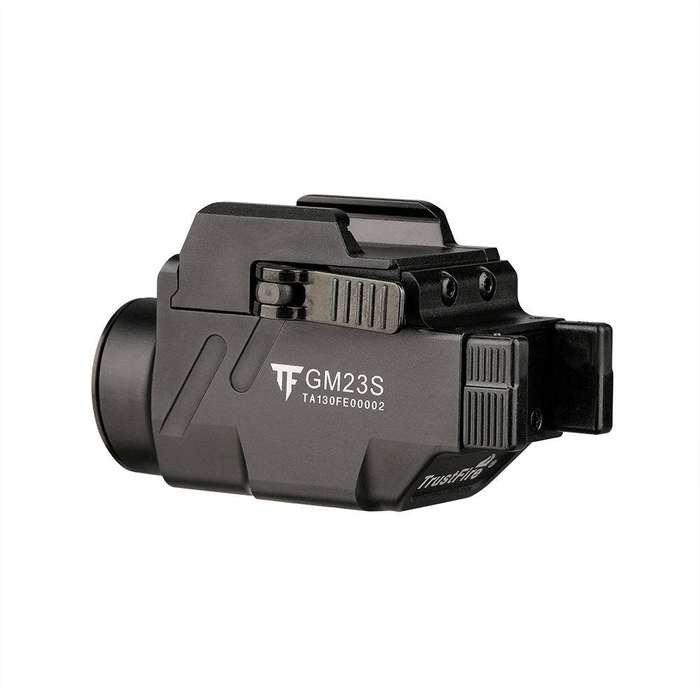 TrustFire GM23S Pistol Light - 800 Lumens, 160m Throw, with Green Laser