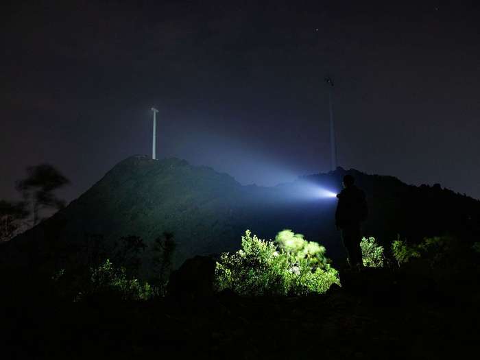 Olight Baton 4 Rechargeable LED Flashlight 1300 Lumens 170m Black