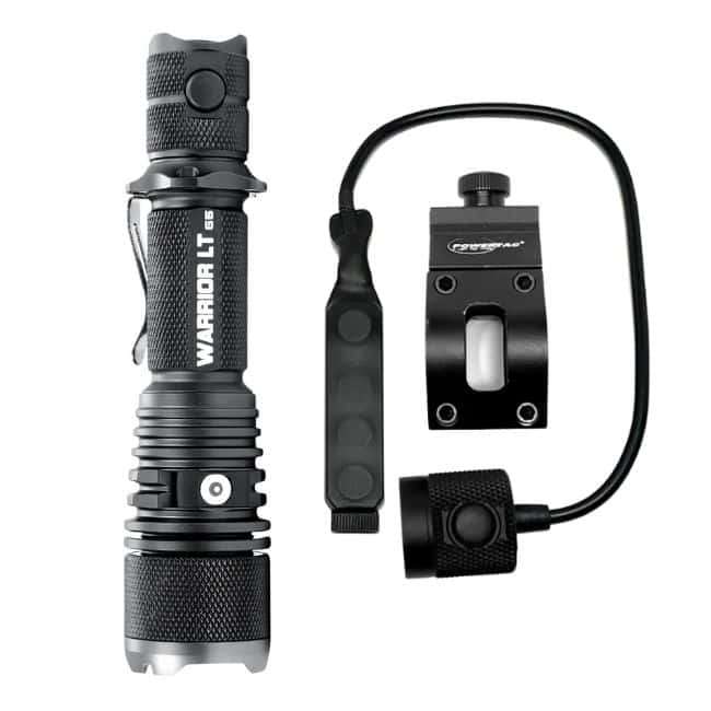 Powertac Warrior LT Gen 5 3050 Lumen 480m Long Throw Weapon Kit