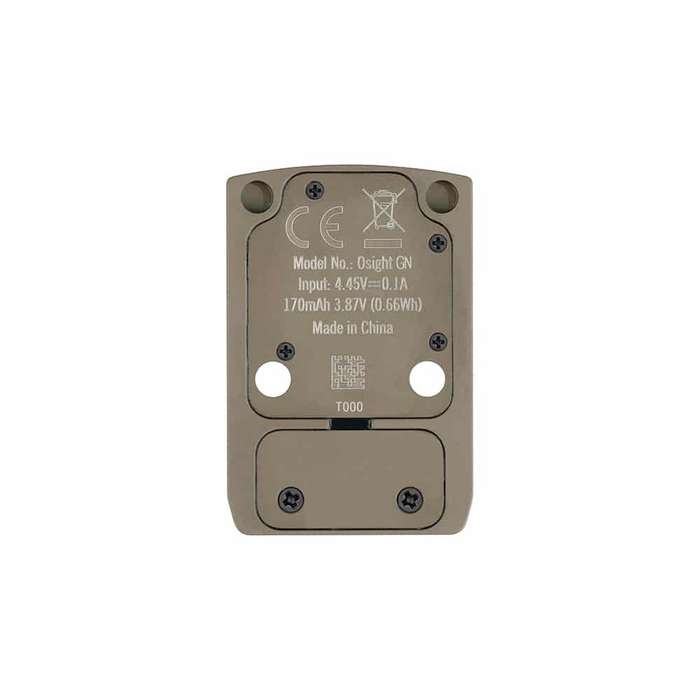 OLIGHT Osight 3 MOA Green/Red Dot FDE Reflex Sight