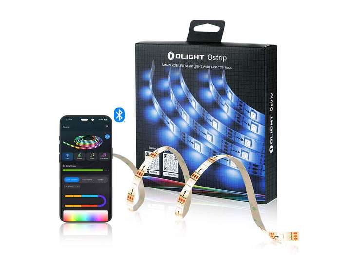 Olight Ostrip 55 Lumen 16.4ft Smart LED Strip Light
