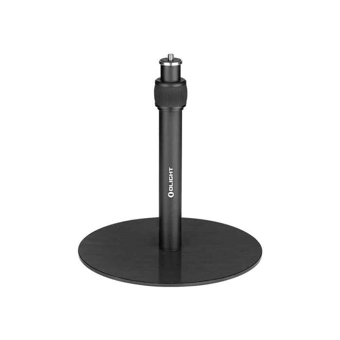 Olight Light Stand Adjustable Height for Flashlights and Lanterns Black