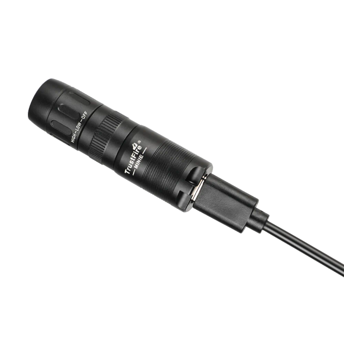 TrustFire MiniE Keychain Flashlight  105 Lumens, 43m Throw