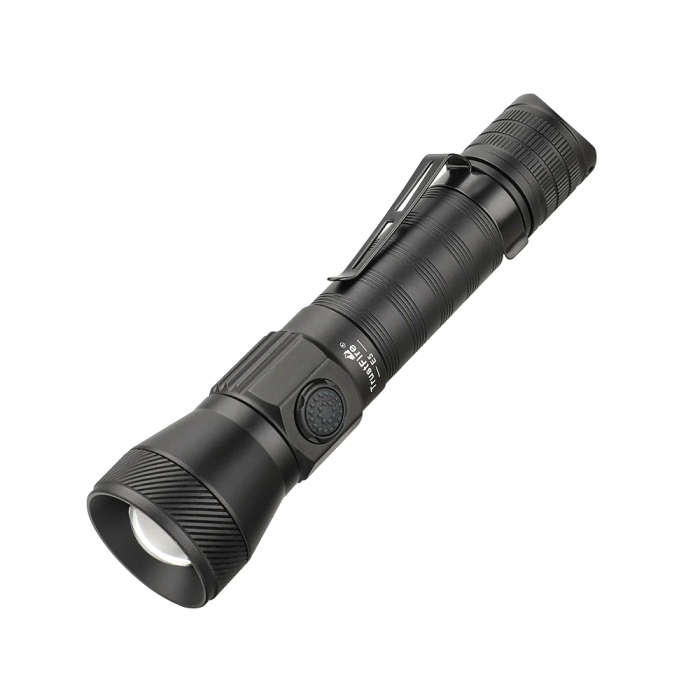 TrustFire E5 Zoom Flashlight  1350 Lumens, 450m Throw