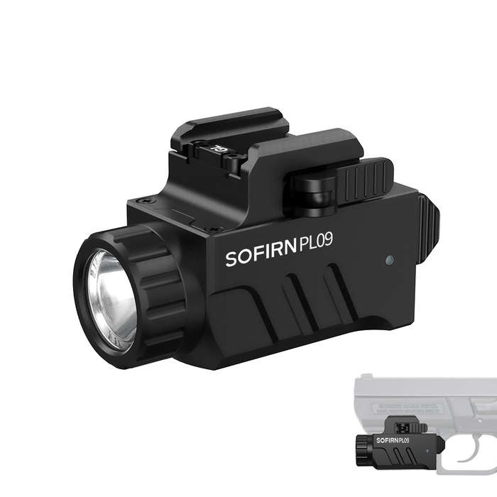 Sofirn PL09 1600 Lumen 212m Throw Rechargeable Pistol Light with Built-in Battery