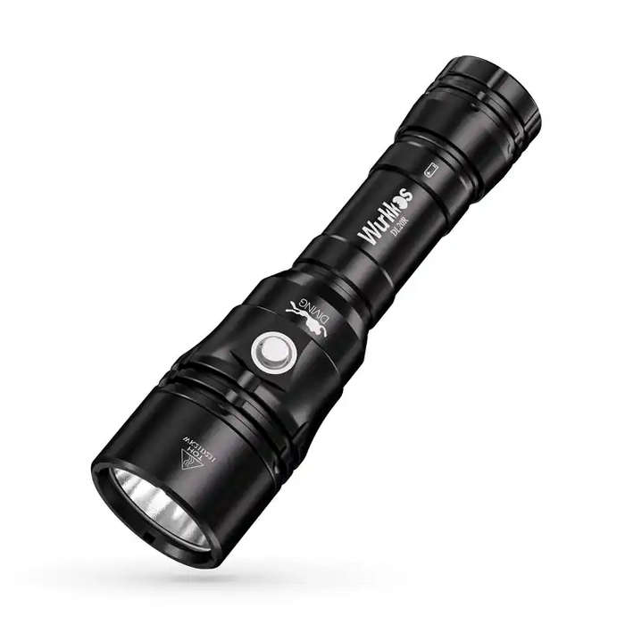 Wurkkos DL20R 3200 Lumen 249m Throw Rechargeable Diving Flashlight with 18650 Battery