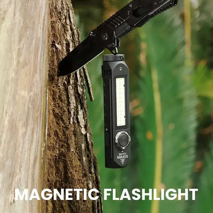Sofirn IF24 Pro 1800 Lumen 340m Throw Rechargeable Flashlight with 18650 Battery