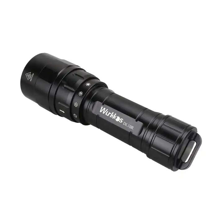 Wurkkos DL10R 4500 Lumen 287m Throw Rechargeable Diving Flashlight with 21700 Battery