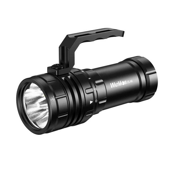 Wurkkos DL46 20000 Lumen 608m Throw Rechargeable Diving Flashlight with 1x 46950 Battery