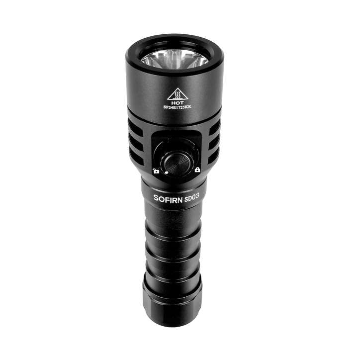 Sofirn SD03 1800 Lumen 447m Throw Rechargeable Diving Flashlight with 18650 Battery