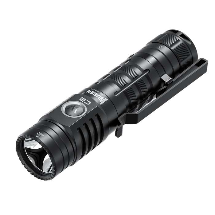 Wuben C2 2000 Lumen 358m Throw Rechargeable LED Flashlight with 21700 Battery