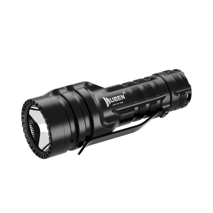 Wuben E6 900 Lumen 450m Throw Rechargeable LED EDC Thrower Flashlight