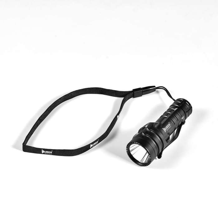Wuben E6 900 Lumen 450m Throw Rechargeable LED EDC Thrower Flashlight