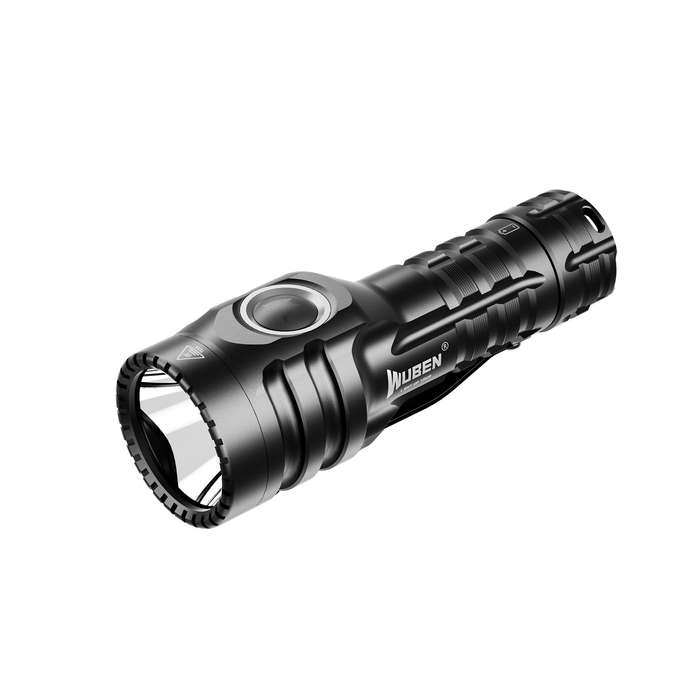 Wuben E6 900 Lumen 450m Throw Rechargeable LED EDC Thrower Flashlight