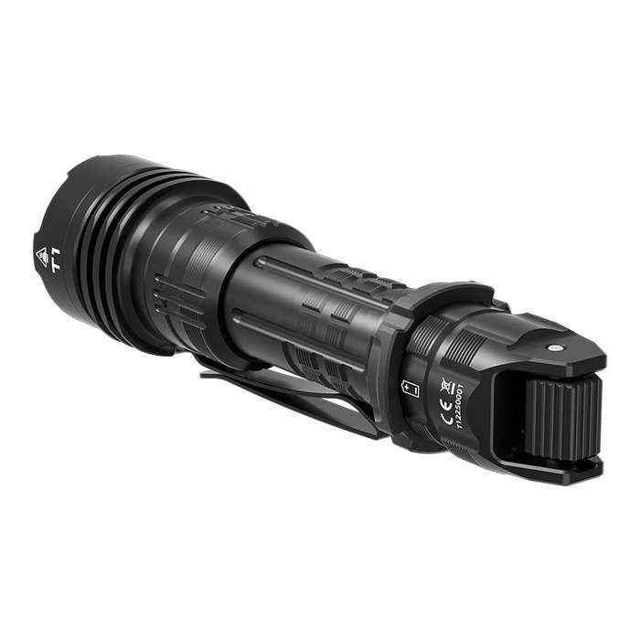 Wuben T1 2000 Lumen 498m Throw Rechargeable LED Tactical Flashlight with 18650 Battery