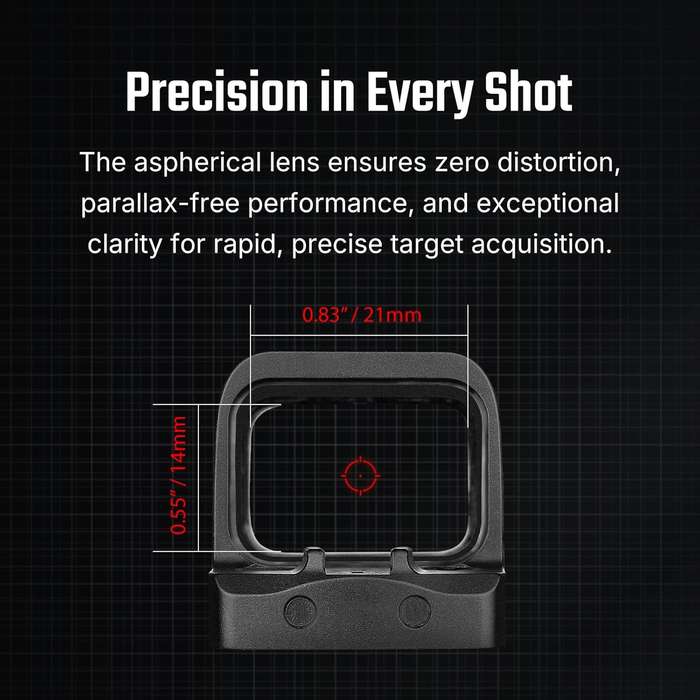 Olight Osight SE Enclosed Optic with RMSc Footprint and Replaceable Battery