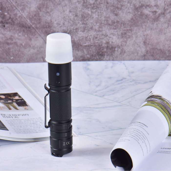 Wuben AC1 Silicone Flashlight Diffuser for 24.5-26mm Head Diameter