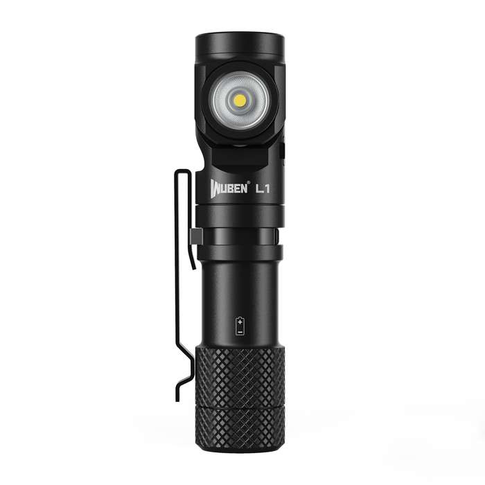 Wuben L1 Osram P9 2000 Lumen 350m Throw Rechargeable LED Dual Light Flashlight