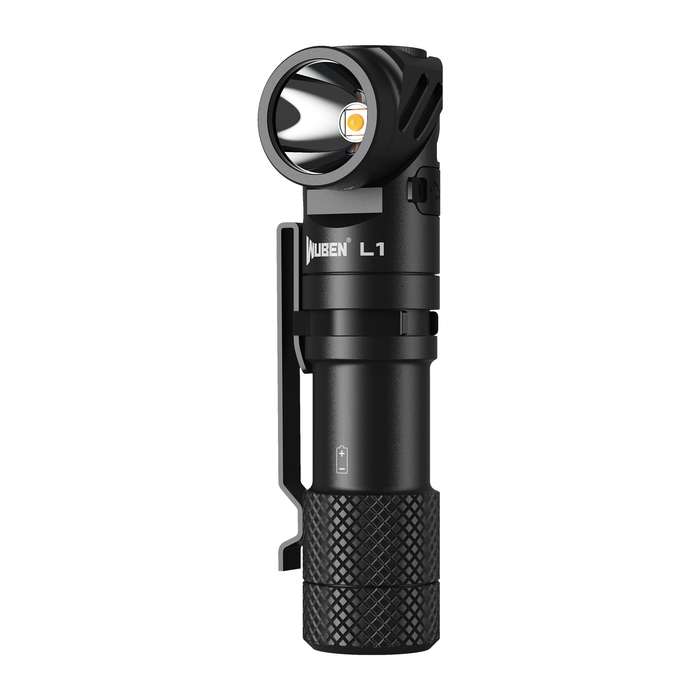 Wuben L1 Osram P9 2000 Lumen 350m Throw Rechargeable LED Dual Light Flashlight