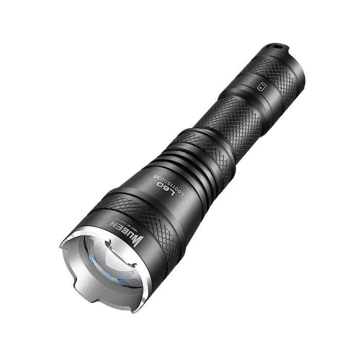 Wuben L60 1200 Lumen 320m Throw Zoomable Rechargeable LED Flashlight with 18650 Battery