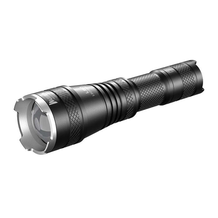 Wuben L60 1200 Lumen 320m Throw Zoomable Rechargeable LED Flashlight with 18650 Battery