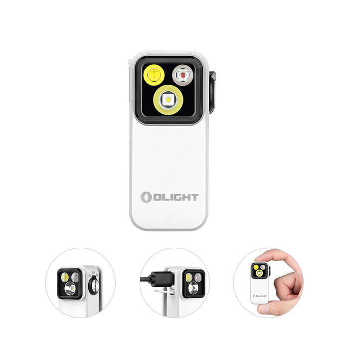 Olight Oclip Pro USB-C Rechargeable LED Cliplight 500 Lumen 120m Throw
