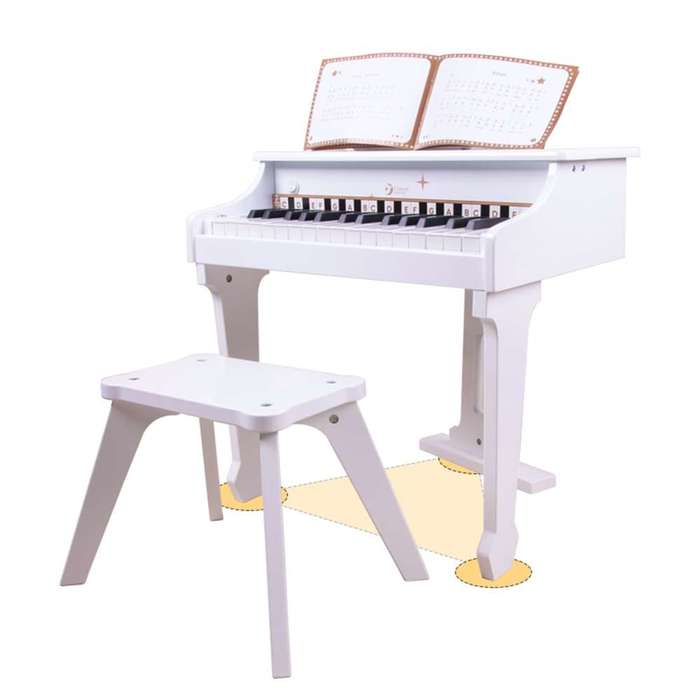 Classic World - Grand Piano - White- Damaged Packaging