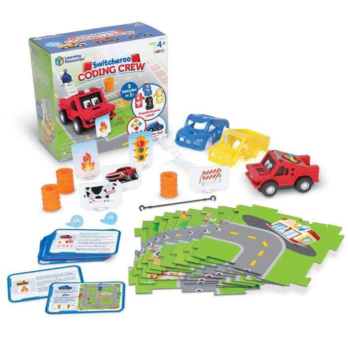 Learning Resources - Switcheroo Coding Crew- Damaged Packaging