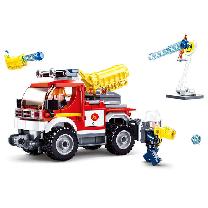 Sluban - Fire - Fire Engine - 192pcs- Packaging Damaged