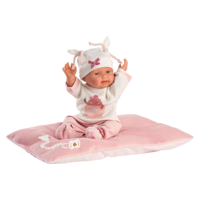 Llorens - Newborn Baby Girl Doll with Clothing & Accessories: Bebita - 26cm- Packaging Damaged